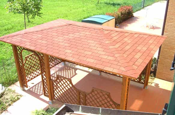 Gazebo in legno