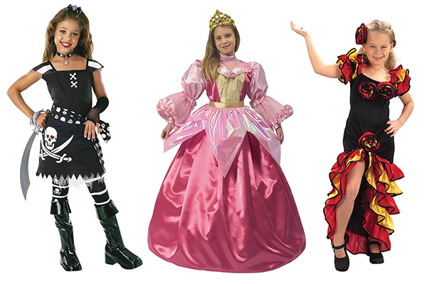 Carnival costumes for girls